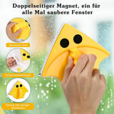 منظف زجاج مغناطيسي ذو وجهين